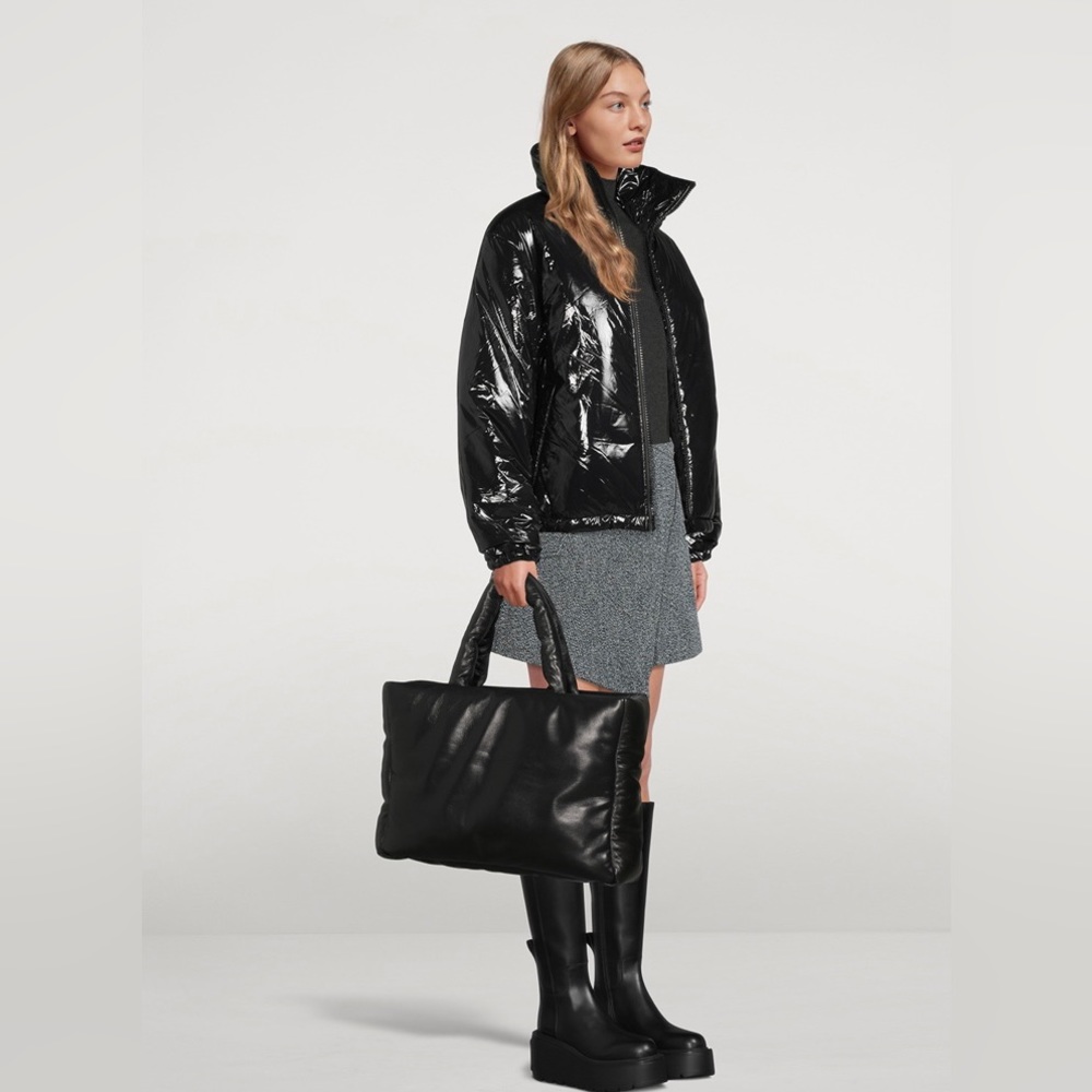 Stand Studio Davina Padded Leather Tote Bag